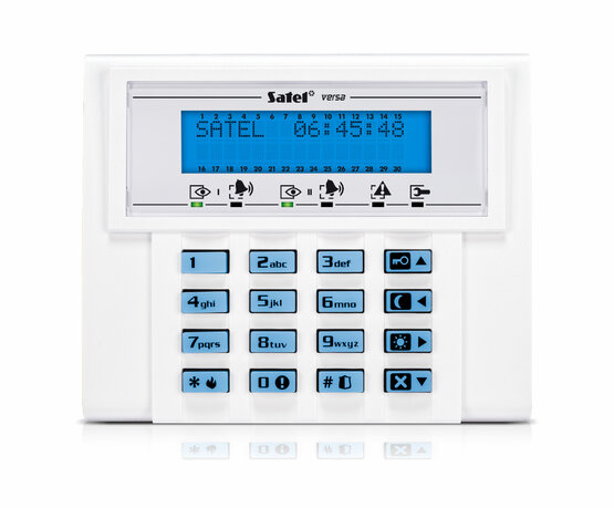 SATEL VERSA-LCD-BL LCD klávesnica pre ústredne